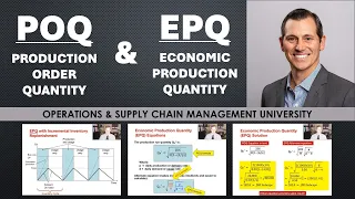 POQ & EPQ (Production Order Quantity & Economic Production Quantity)