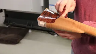 Staining Curly Maple Gun Stock With Iron Nitrate