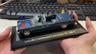 45а. Обзор масштабной модели Lincoln Continental SS-100-X президента США Джона Кеннеди