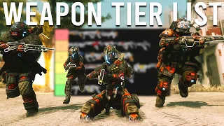 Titanfall 2 WEAPON Tier List In 2024!