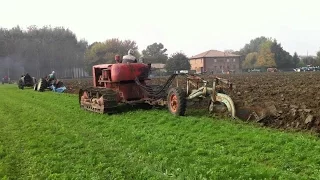 aratura con cingolati e gommati trattori antichi