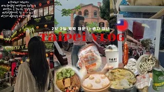 [Taipei VLOG🇹🇼] 무계획이 계획인 P의 2박3일 나 홀로 대만여행 | 버스투어까지 야무지게 다녀옴 | 시티즌M,고층은 피하세요🙅‍♀️