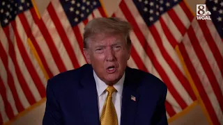 Former President Donald Trump talks about 'accepting' results of 2020 election