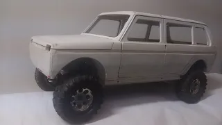 Нива 2131 в масштабе 18,5 часть 3. Niva 2131 in 18.5 scale part 3 translation