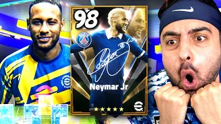 ÖZEL İMZALI +98 NEYMAR EFSANE ÇIKTII 😱 EFOOTBALL 2022 TOP AÇILIMI ! PES 22 !