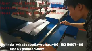 XG HD embossing silicone making process# printing silicone#silicone for embossing machine