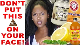 DANGEROUS DIY SKINCARE - Don't Put This S#*t On Your Face!!