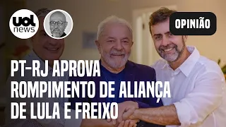 Eleição: PT-RJ aprova rompimento de aliança de Lula e Freixo; Josias: 'Latido do partido