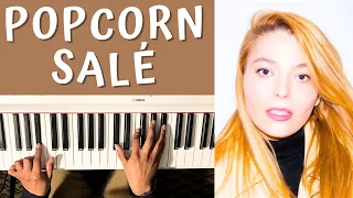 PIANO FACILE // SANTA - POPCORN SALÉ