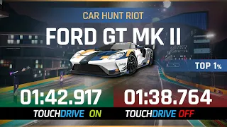 Asphalt 9 Car Hunt Riot - FORD GT MK II - Touchdrive & Manual Lap - THE CIRCUIT