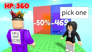 Roblox BUT Every Second You Get +1 HP