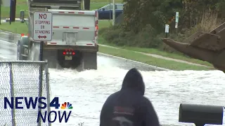 Nor'easter Hits Tri-State: Month Worth of Rain, Damaging Winds Possible in Day-Long Drencher