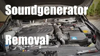 [How To] Soundgenerator ausbauen / Removal am i30N