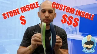 STORE BOUGHT FOOT INSOLES VS CUSTOM ORTHOTICS...WORTH IT??? FOOT HEALTH MONTH 2018 #12