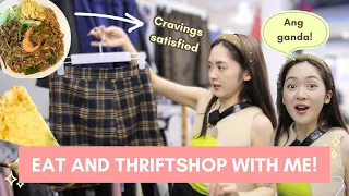 EAT AND THRIFT SHOP WITH ME! - MARIEL PAMINTUAN VLOGS