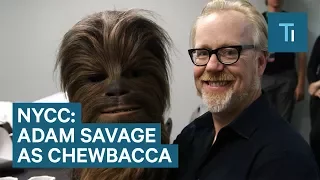 Watch Adam Savage Go Undercover As Chewbacca At New York Comic Con