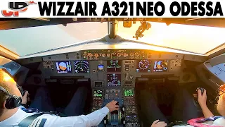 Wizz Air Abu Dhabi A321NEO Landing & Takeoff at Odessa Ukraine🇺🇦