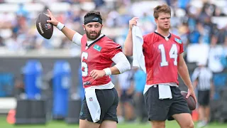 Baker Mayfield Panthers Training Camp Day 8 Clips (8/5/22)