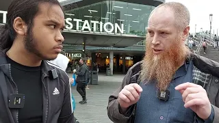 I Will Accept Islam If You Answer My Question! Yusuf and Christian Speakers Corner Sam Dawah