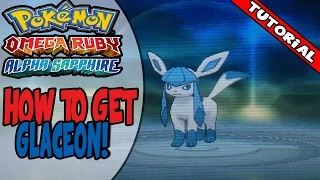 How to evolve Eevee into Glaceon on Pokemon Omega Ruby/Alpha Sapphire