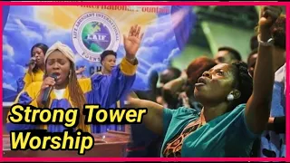 YOUR NAME IS A STRONG TOWER JESUS, PRAYER WORSHIP SONG WITH GOD'S WORD