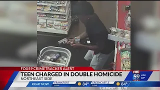 17-year-old charged with murder for double shooting inside Indy gas station