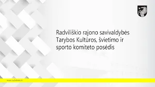 2024-05-15  Kultūros, švietimo ir sporto komiteto podėdis. II dalis.