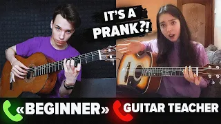 Professional GUITARIST Pretends to be a BEGINNER to Guitar Lessons PRANK #4