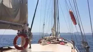 Sailing in Turkey