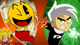 PAC-MAN vs DANNY PHANTOM! Cartoon Fight Club Episode 105 REACTION!!!