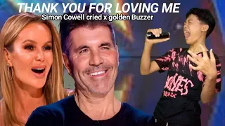 AGT2024 | BOY Participants Makes The Jury Cry With Golden Voices Singing Tank you for loving me Song