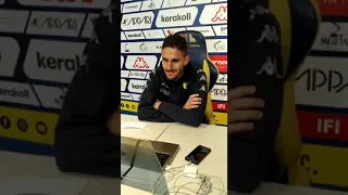 Modena-Gubbio 3-2, l'attaccante Paulo Azzi. Il brasiliano è da serie B, alla 12^ squadra in 7 anni