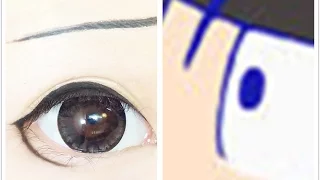 Todomatsu Matsuno from Osomatsu-san | Tutorial : Anime Eye Makeup 227