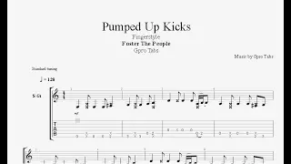 (Foster The People) Pumped Up Kicks - Fingerstyle Tab + Link PDF!!!