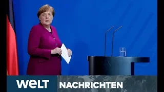 CORONA-BOTSCHAFT ZU OSTERN: Kanzlerin Merkel sieht "Anlass zu vorsichtiger Hoffnung"