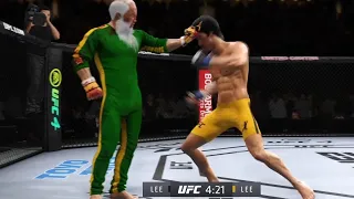 Old Bruce Lee vs Bruce Lee | UFC4 EA SPORTS