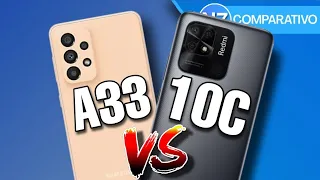 REDMI 10C VS A33 5G | Comparativo