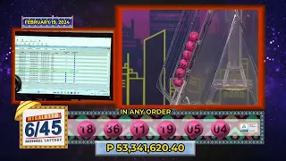 [LIVE] PCSO 9:00 PM Lotto Draw - February 19, 2024