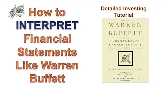 Warren Buffett and the Analysis of Financial Statements