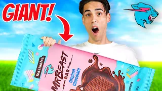 I Made A GIANT MrBeast Chocolate Bar!