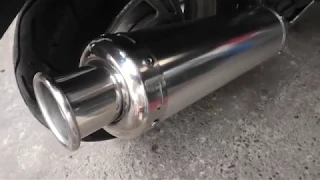 Loud 50cc Moped Exhaust