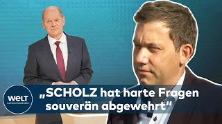 LARS KLINGBEIL ZUM TV-TRIELL: „Olaf Scholz hat Kanzlerformat gezeigt“ | WELT INTERVIEW