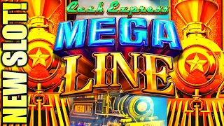 ★NEW SLOT!★ A MEGA TRAIN! 🚂🚂🚂🚂 CASH EXPRESS MEGA LINE Slot Machine (ARISTOCRAT GAMING)