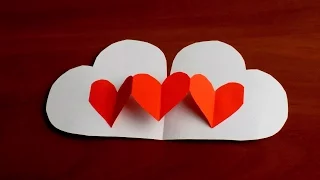 Как Сделать Валентинки Своими Руками  Поделки из бумаги Valentine's Day Crafts