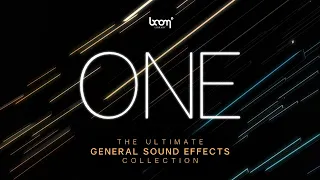 BOOM ONE | Sound Effects Collection | Trailer