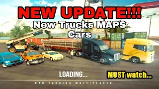 TOP 5 NEW UPDATE FEATURES!!! In Car Parking Multiplayer NEW MAPS, CARS & MORE