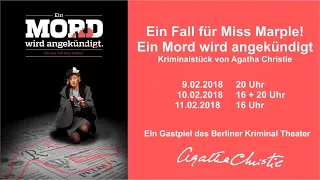 Ein Mord wird angekündigt Zürich 2018