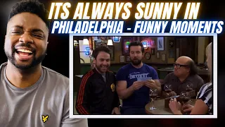 🇬🇧BRIT Reacts To ITS ALWAYS SUNNY IN PHILADELPHIA - FUNNY MOMENTS!