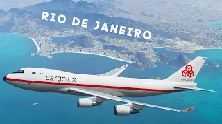 Boeing 747 from Rio de Janeiro to Curitiba | MAX REALISM | Prepar3D v5 in 4K