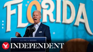Watch again: Joe Biden holds drive-in rally in Tampa, Florida